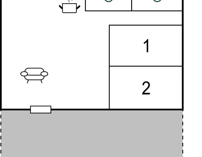 Two-bedroom In 公寓